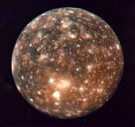 Callisto  distance-2,318,000 km. ( Voyager 2)