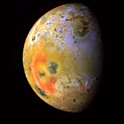 Io - distance 500000 km ( Galileo) 