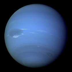 Neptun . Photo Voyager-2